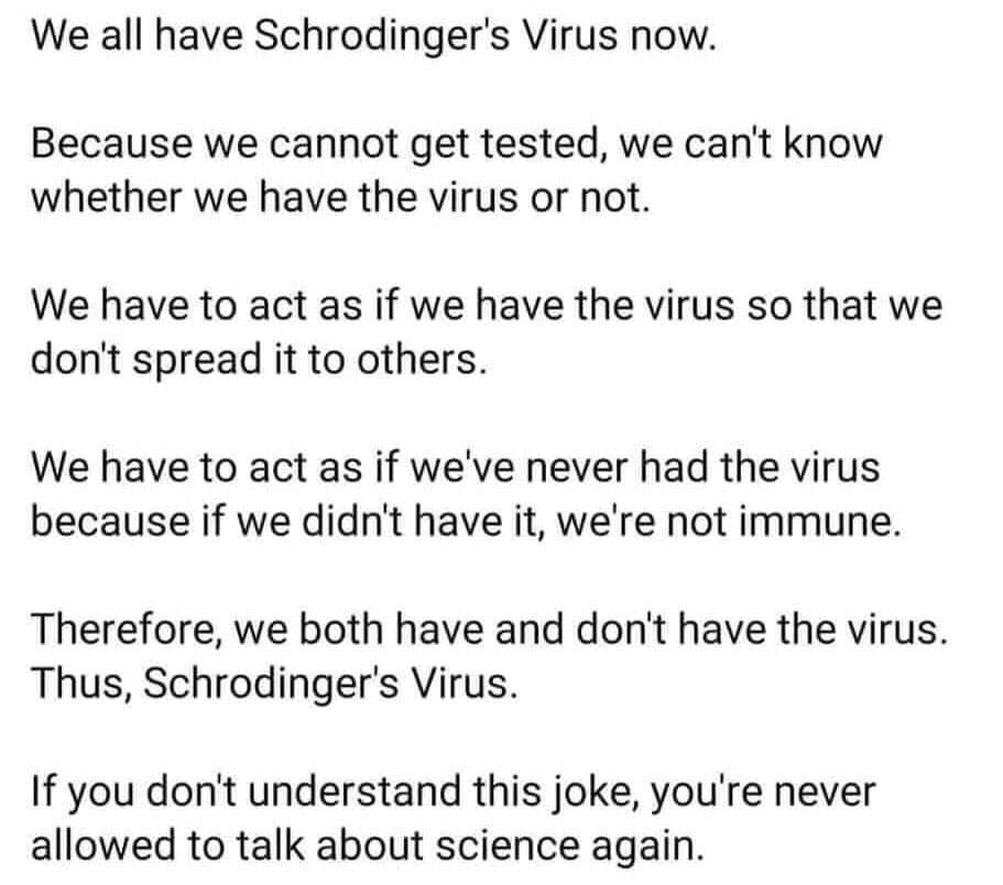 Schrodinger's Virus
