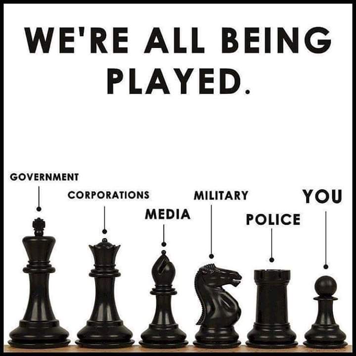 We're All Being Played Like Pawns In Chess