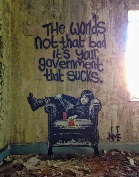 The World's Not That Bad, It's Your Government That Sucks