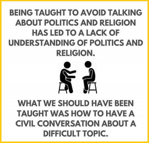 Learn to Discuss Hard Topics