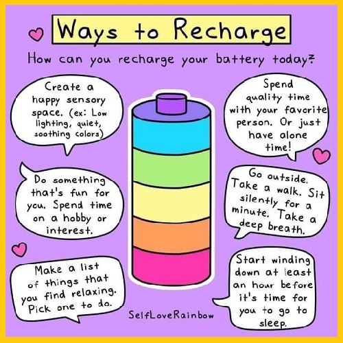 Ways to Recharge