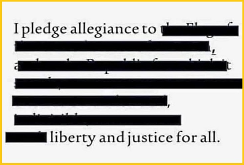 The New Pledge of Allegiance