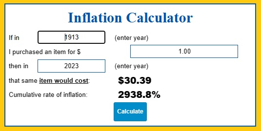 Inflation Calculator