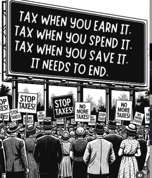 Taxes, Taxes, more Taxes