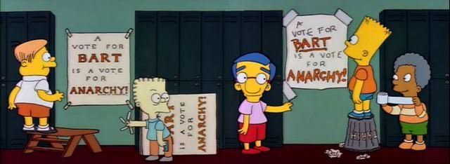 A Vote for Bart is A Vote For Anarchy