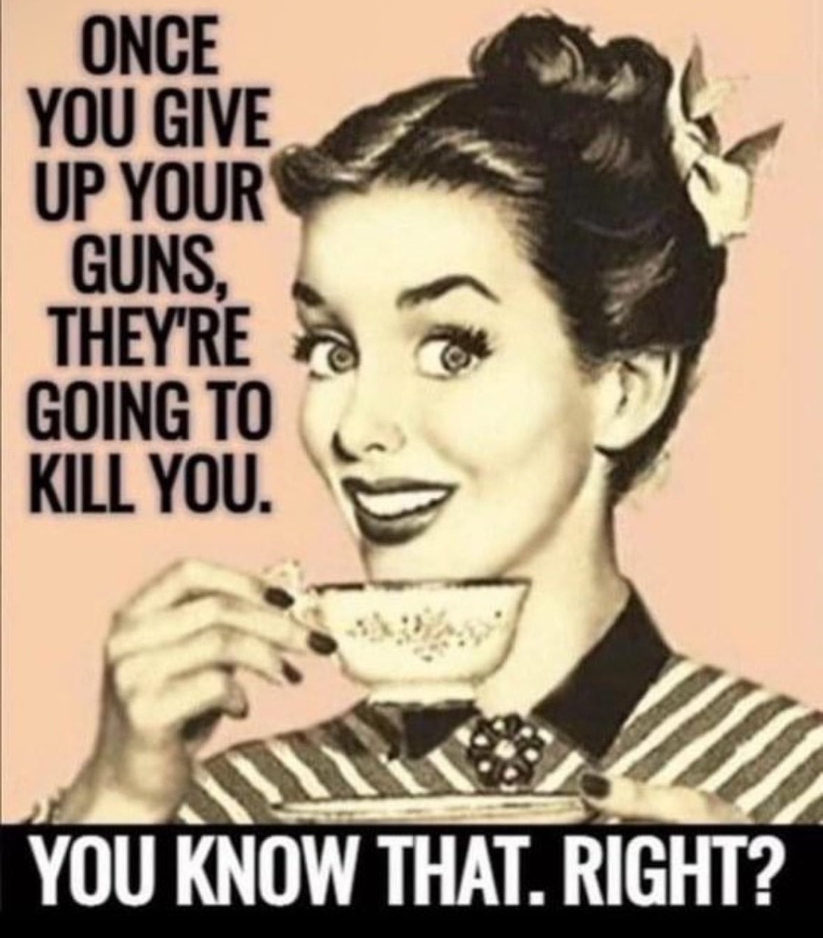 Give Up Your Guns and They Will Kill You