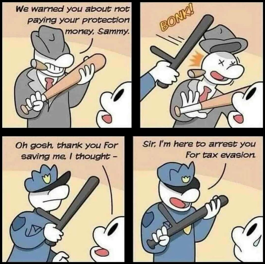 Gangsters and Gangsters Called Government